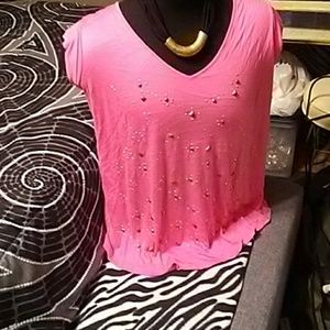 Jennifer Lopez top. Peachy color .